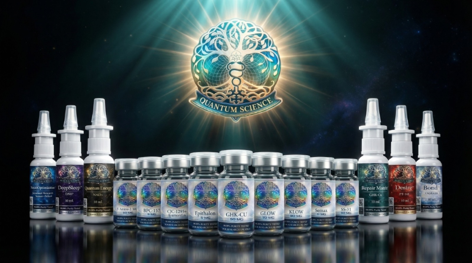 Quantum Vials Lineup